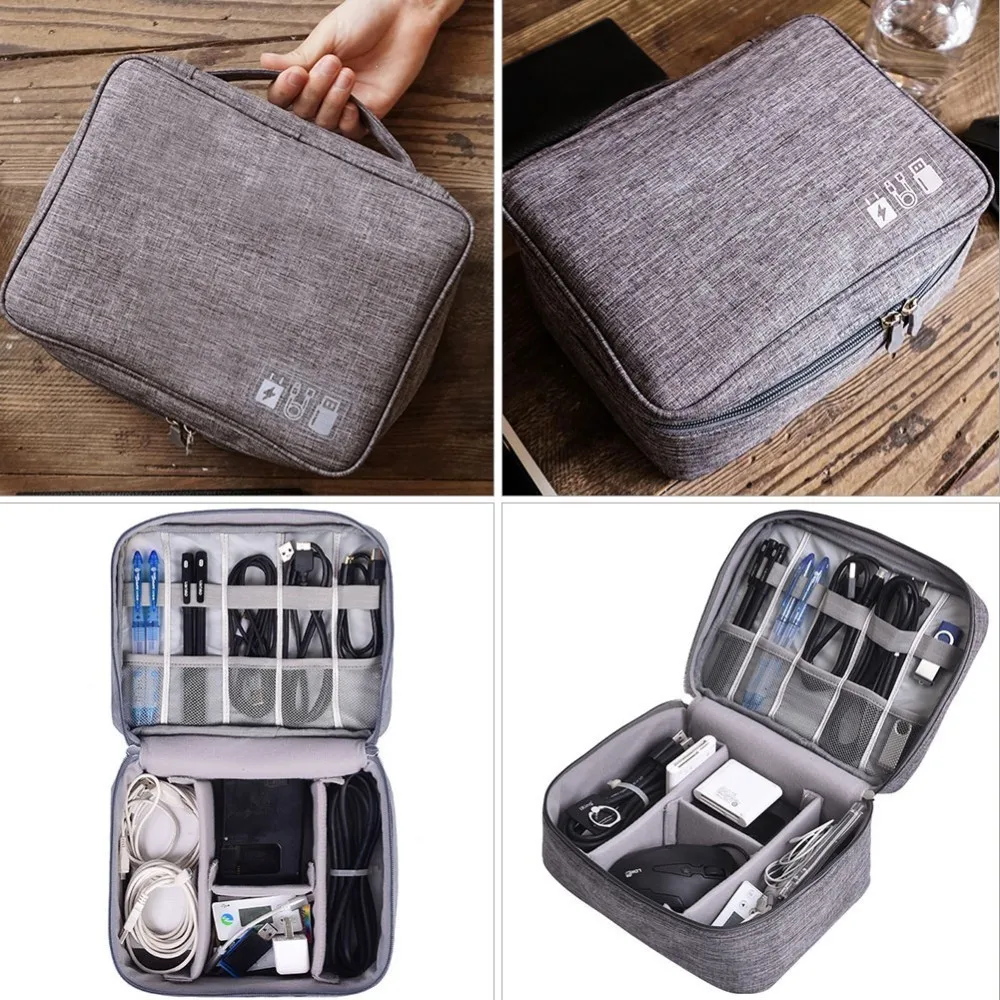 Простой цифровой USB органайзер для устройств портативное зарядное устройство