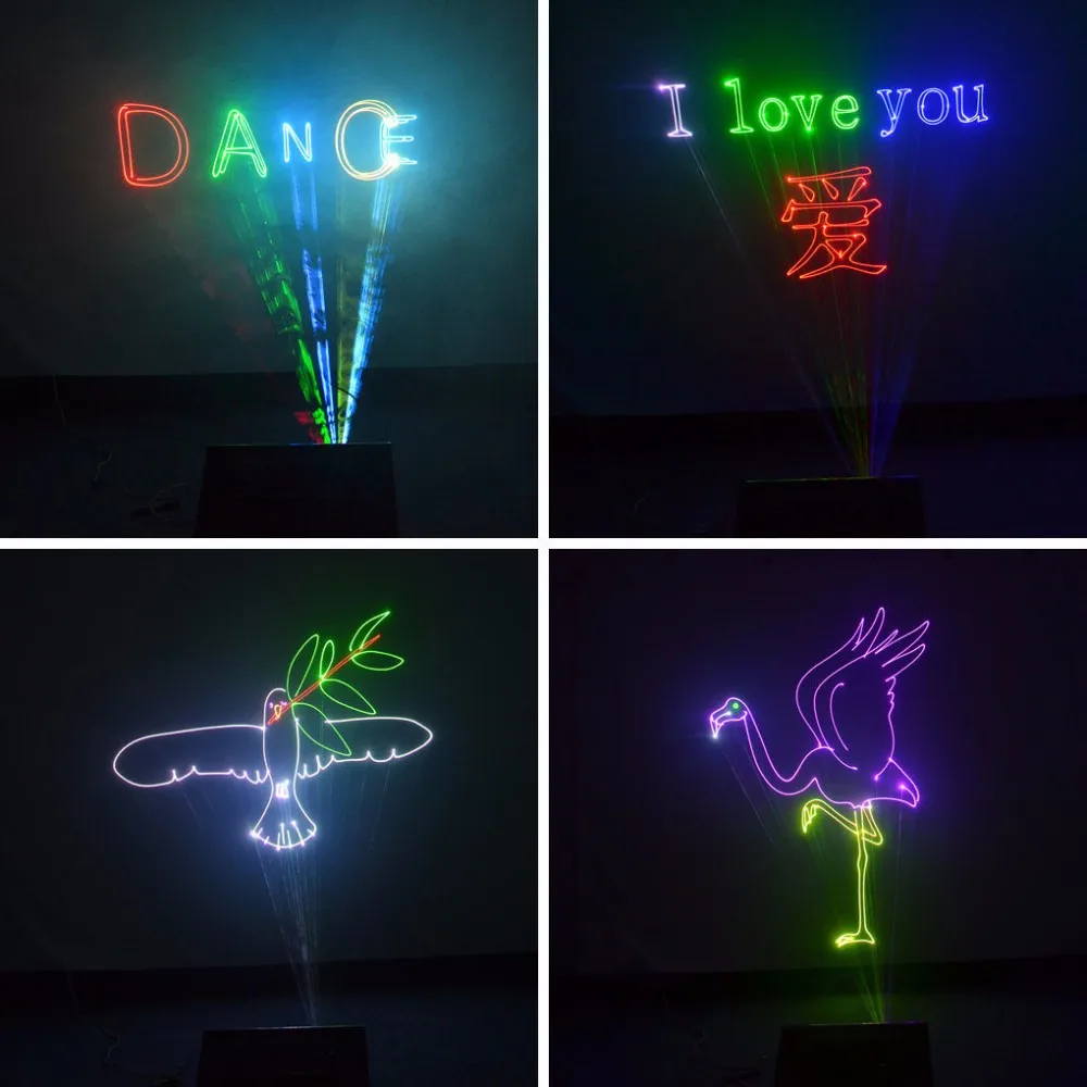 AUCD 40 KPPS DMX ILDA SD карта источник 1 Вт RGB проектор Лазерный Ligths Профессиональный для дискотек бар DJ вечерние шоу луч сканер сценическое освещение DA-F1