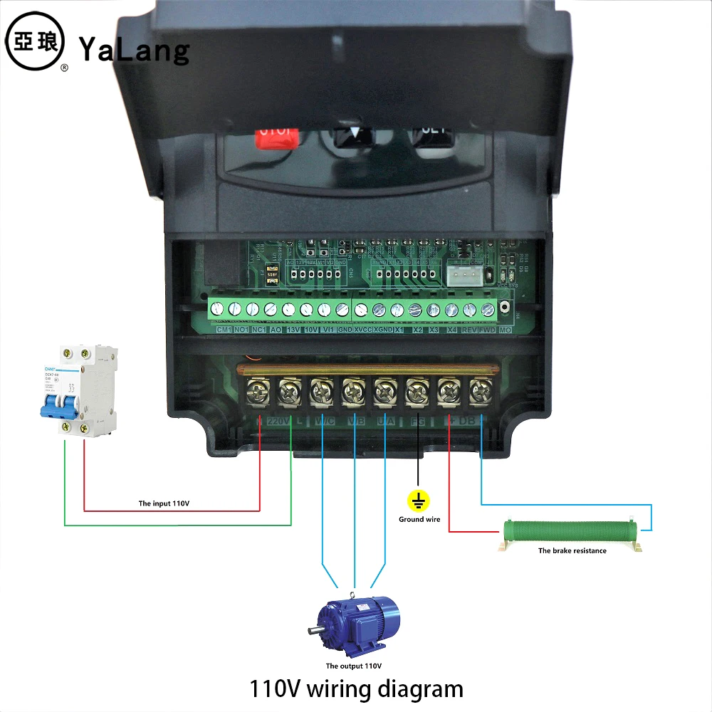 110V 220V 1.5kw 2.2kw однофазный преобразователь с частотно-регулируемым приводом инвертор технологии частоты частотно регулируемый привод регулировка скорости вращения шпинделя
