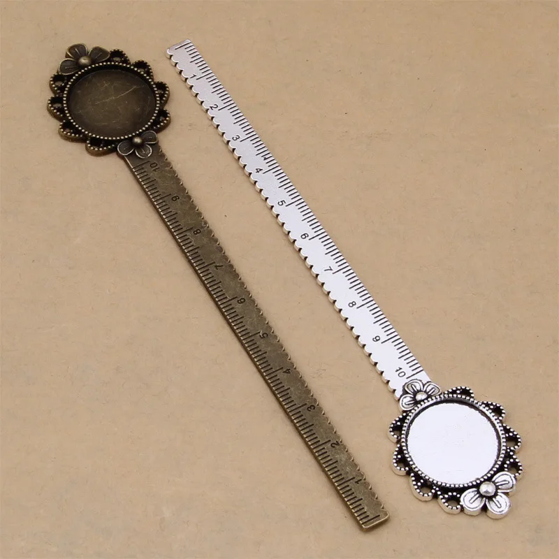 24 шт изысканное творчество Ретро бант мультфильм Аль Закладка-линейка диаметр 20