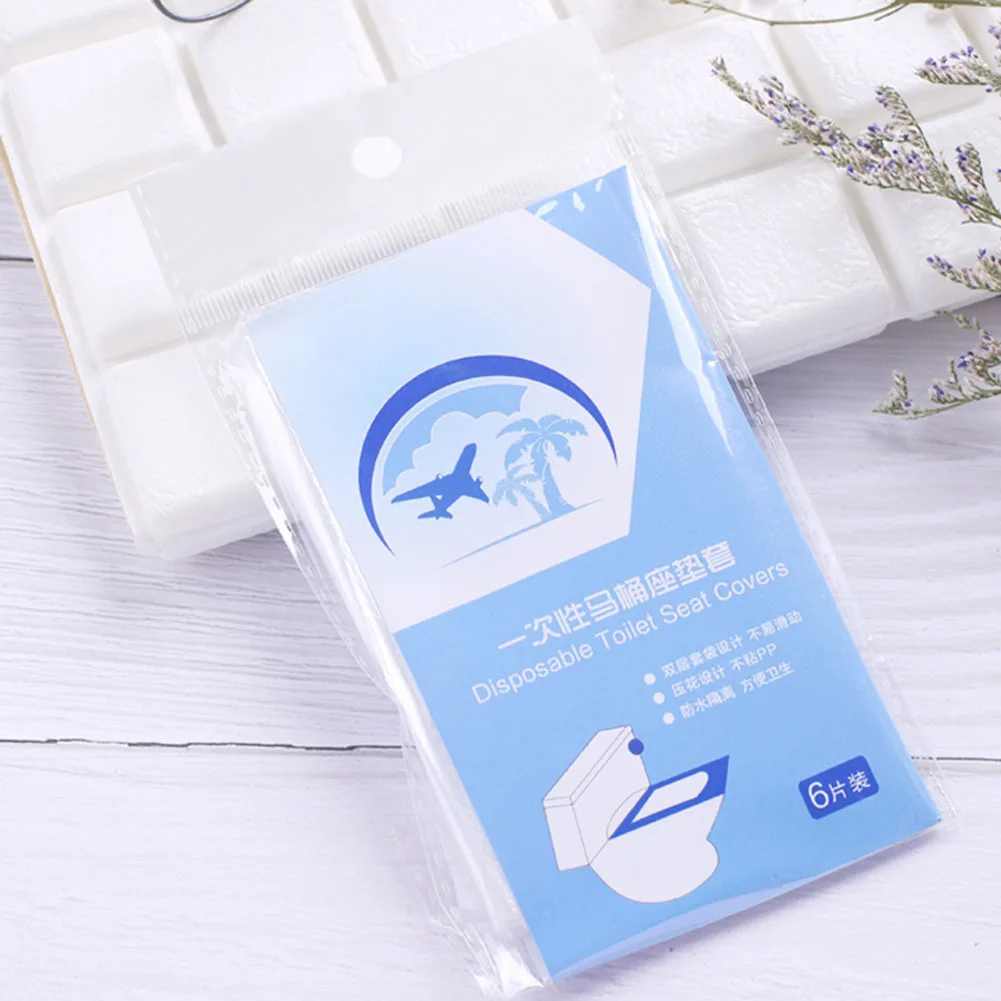 36 шт. одноразовое покрытие на сиденье унитаза коврик портативный