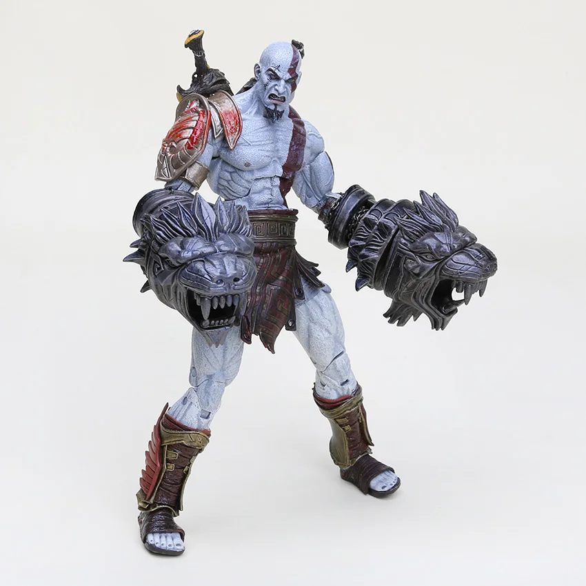 3 without box 18 см Бог войны 3 призрак Спарты Ultimate Kratos ПВХ фигурка Kratos Коллекция игрушки куклы очки-детский подарок на Рождество - Цвет: 3 without box