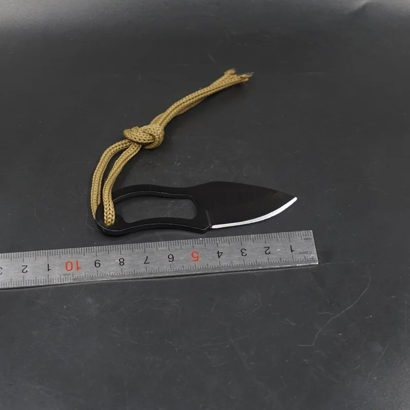 Небольшой прямой нож с фиксированным лезвием тактический для выживания на