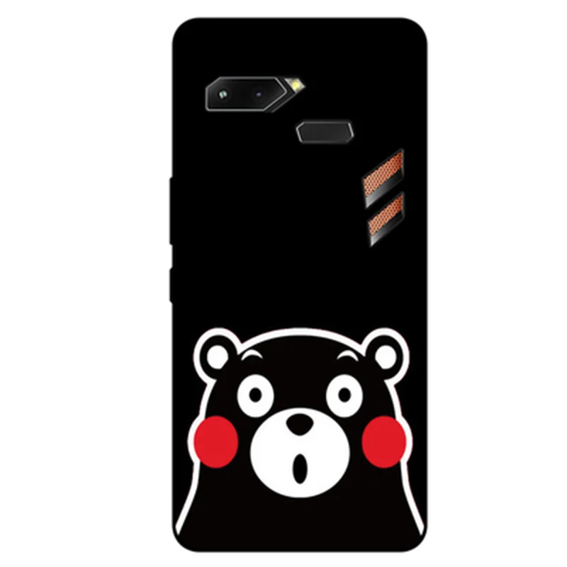 Чехол для телефона ASUS ROG милый разрисованный полноразмерный Мягкий ТПУ чехол