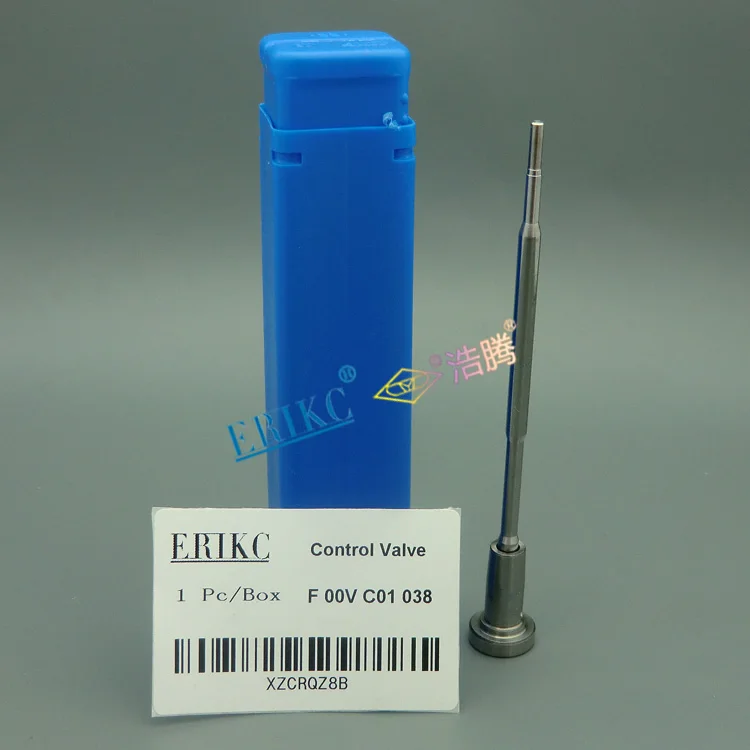 

ERIKC Liseron клапан с открытым стержнем F 00V C01 038 оригинальный регулирующий клапан с общей направляющей FooVC01038 распылительный клапан F00V C01 038