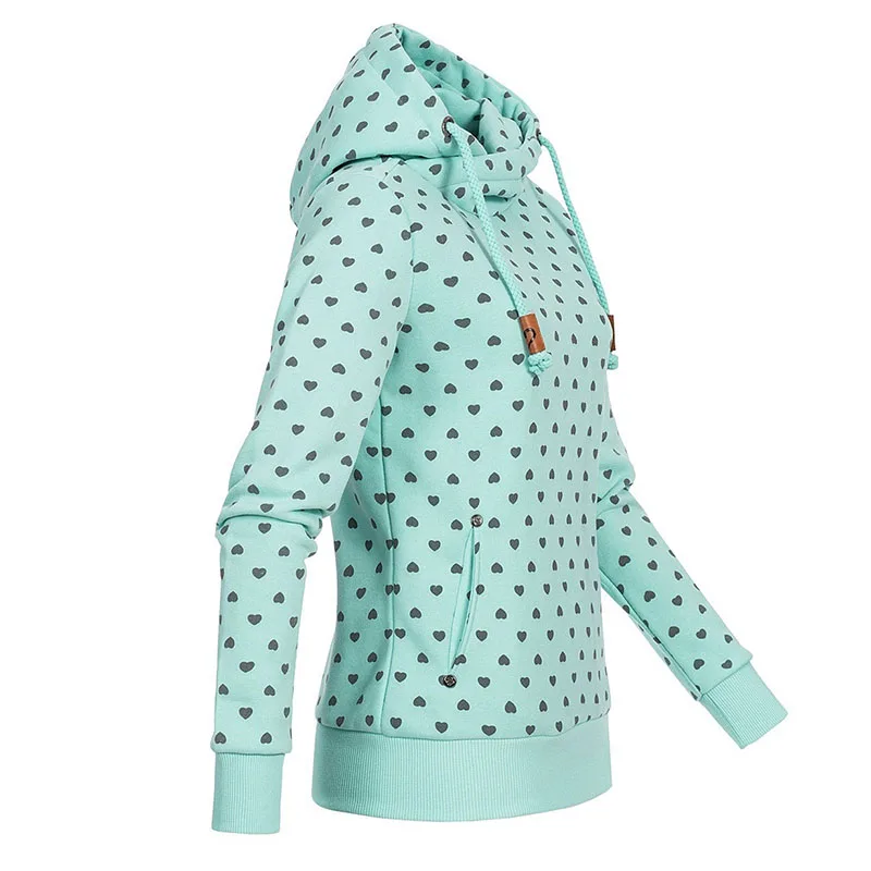 Женская толстовка с капюшоном сезон осень-зима 2018 свитшот большого размера