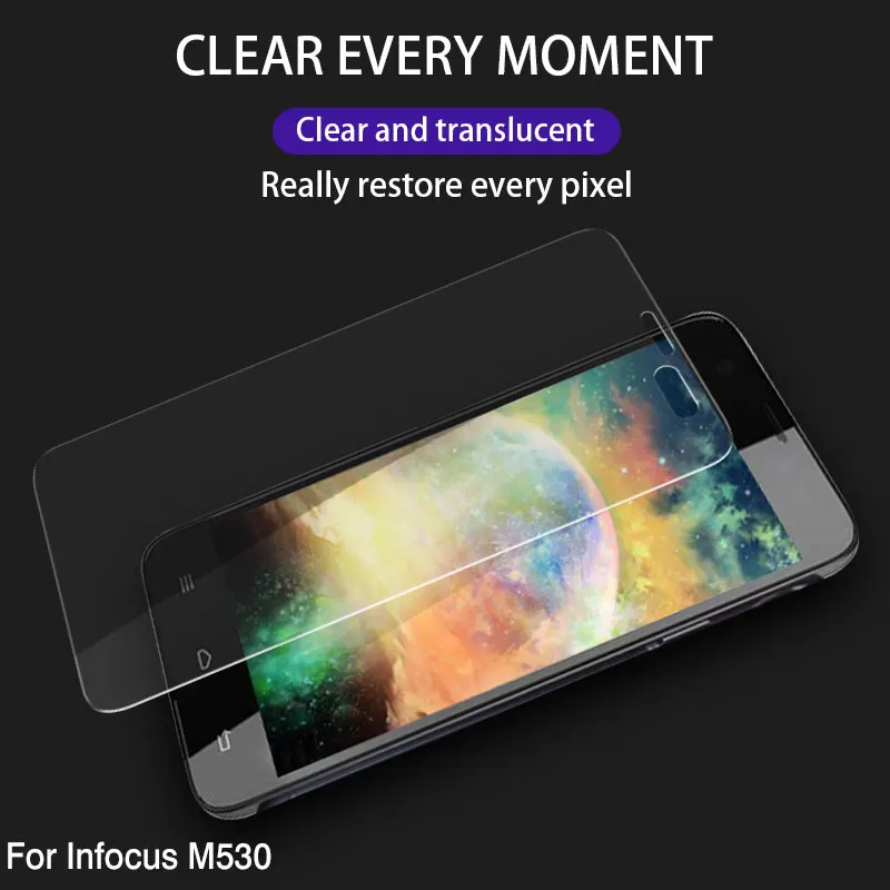 Закаленное стекло Mcdark 9H для Infocus M530 Защитная пленка экрана M310 покрытие стеклянная