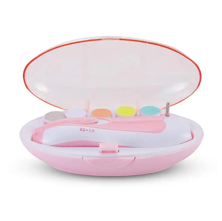 1 Набор триммер для ногтей + Шлифовальная головка Электрический детский ноготь