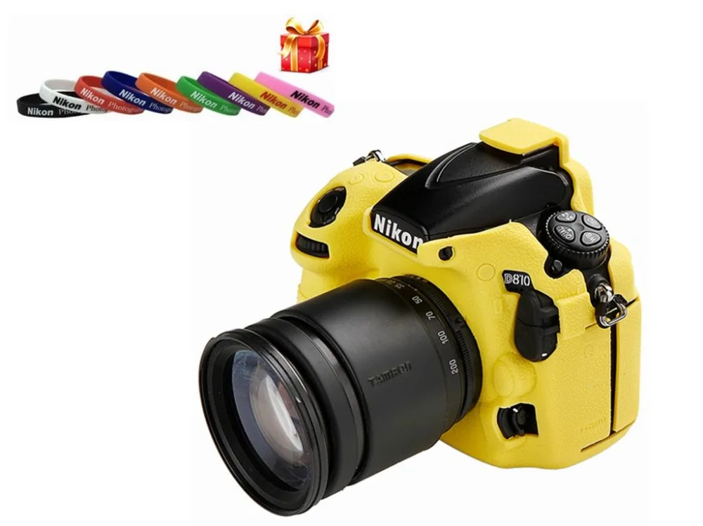 Мягкий силиконовый чехол для фотоаппарата Nikon D810 D810a|Сумки фото-/видеокамеры| |