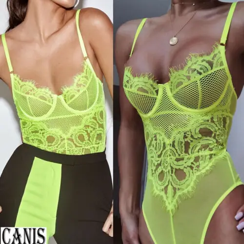 Женское сексуальное нижнее белье ажурное кружевное Babydoll дамское боди g стринги