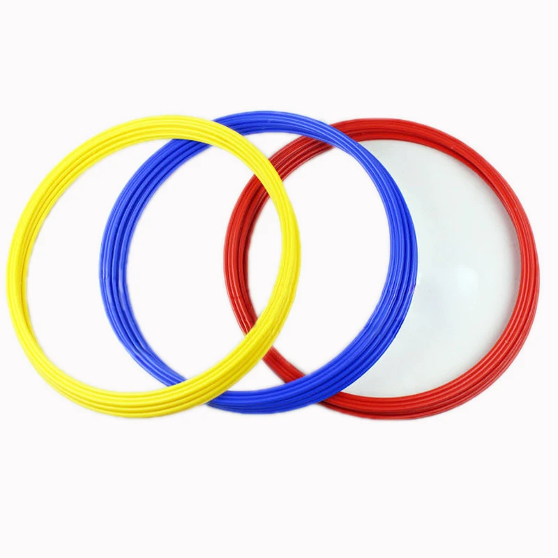 Бесплатная доставка кольцо для футбольных тренировок 12 шт./лот ABS Материал 40 см