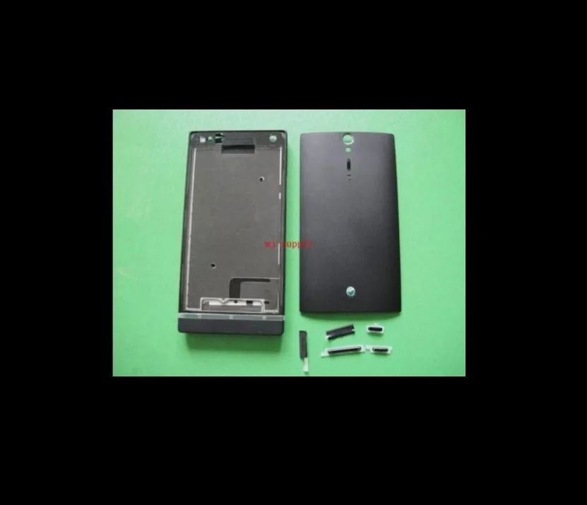 Корпус для Sony Ericsson Xperia S LT26i LT26 передняя рамка корпуса + стеклянная объектива