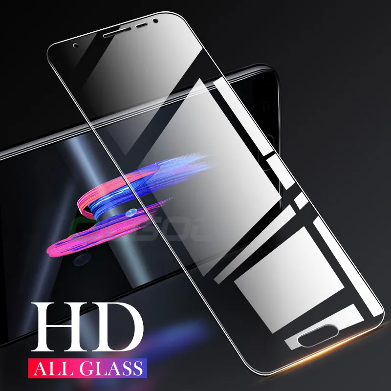 Защитное стекло для Samsung Galaxy A7 A9 2018 A6 A8 J4 Plus 3 шт. защита экрана закаленное A50 A51 A70 A71