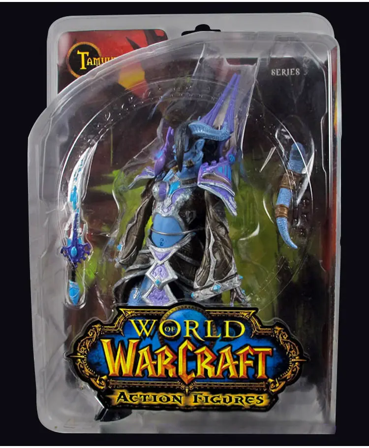 WOW WORLD SERIES 3 DRAENEI MAGE TAMUURA Фигурки Коллекция игрушек Аниме Фигурка Da Collezione модель игрушки