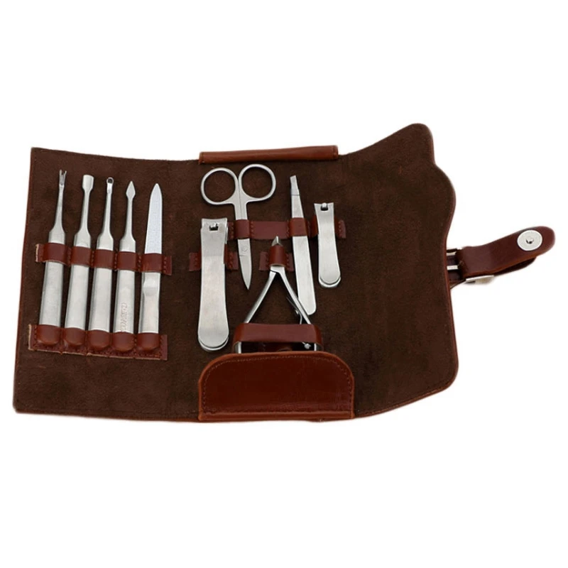 Новинка 10 шт. кусачки для ногтей из нержавеющей стали триммер стрижки ушей набор