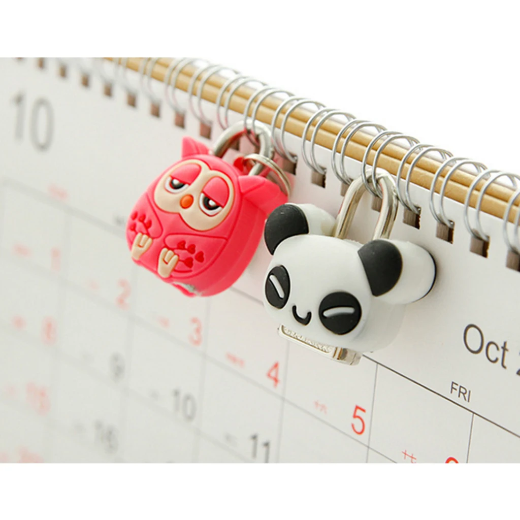 1 комплект маленький металлический мультяшный замок маленькая коробка