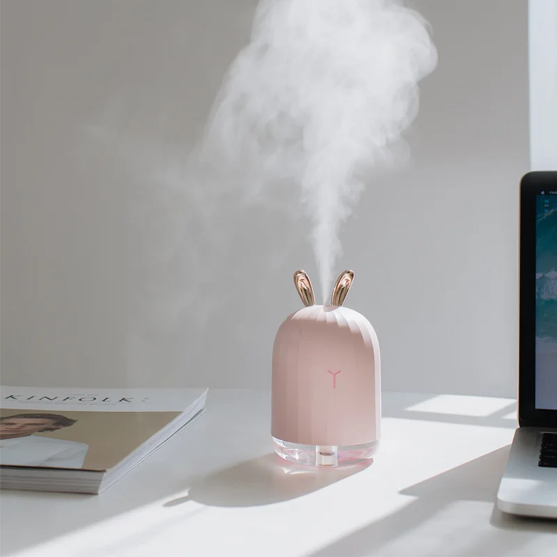 High Quality 220ML Ultrasonic Air Humidifier Aroma Essential Oil Diffuser for Home Car USB Fogger Mist Maker with LED Night Lamp |