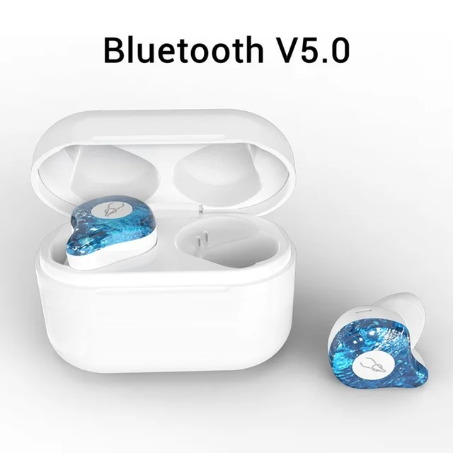 Ice soul RGLM Sabbat X12pro 3D стерео звук V5.0 Bluetooth наушники невидимые настоящие водонепроницаемые беспроводные наушники спортивные наушники - Цвет: Ice soul