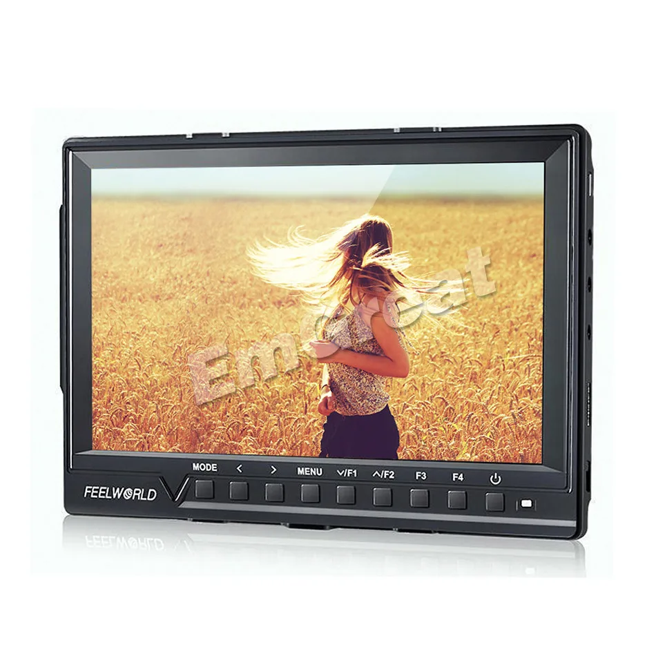 Feelworld FW760 7 дюймов ips Full HD 1920x1200 поддержка 4 K на поле камеры монитор с 2200mA батарея комплект 1200:1 Контрастность 450cd/m2