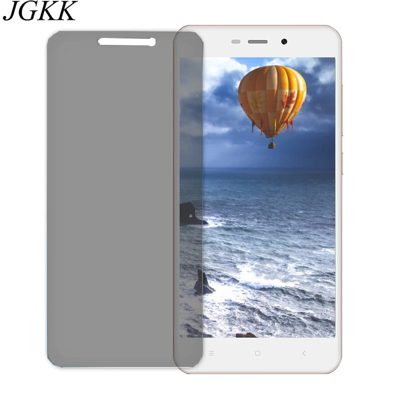 JGKK антишпионское закаленное стекло для Xiaomi Redmi 4X 4A Черная защитная пленка экрана 4