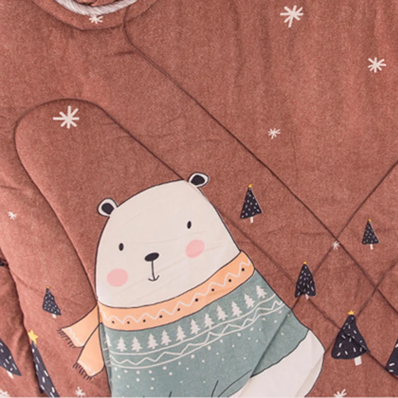 Spring Comforters Autumn Lazy Quilt with Sleeve Warm Nordic for Polyester Dormitory Nap Covered Blanket | Дом и сад