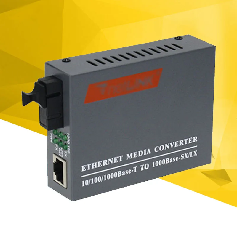 1000 м Ethernet медиа конвертер1оптический интерфейс 1 Электрический порт 3 км