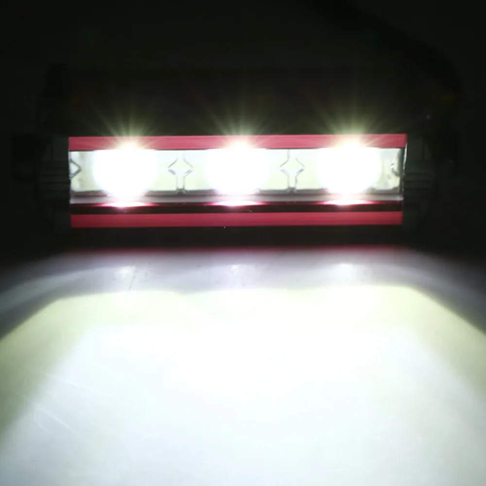 9 Вт Панель DRL лампа 4 дюйма 3 Светодиодный точечный луч работы DRL световая лампа для автомобиля грузовика внедорожный ATV мотоцикл рабочий свет