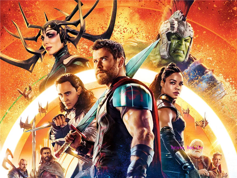 Тор Ragnarok чудеса 1 панель украшение на стену живопись маслом плакат Холст Картина
