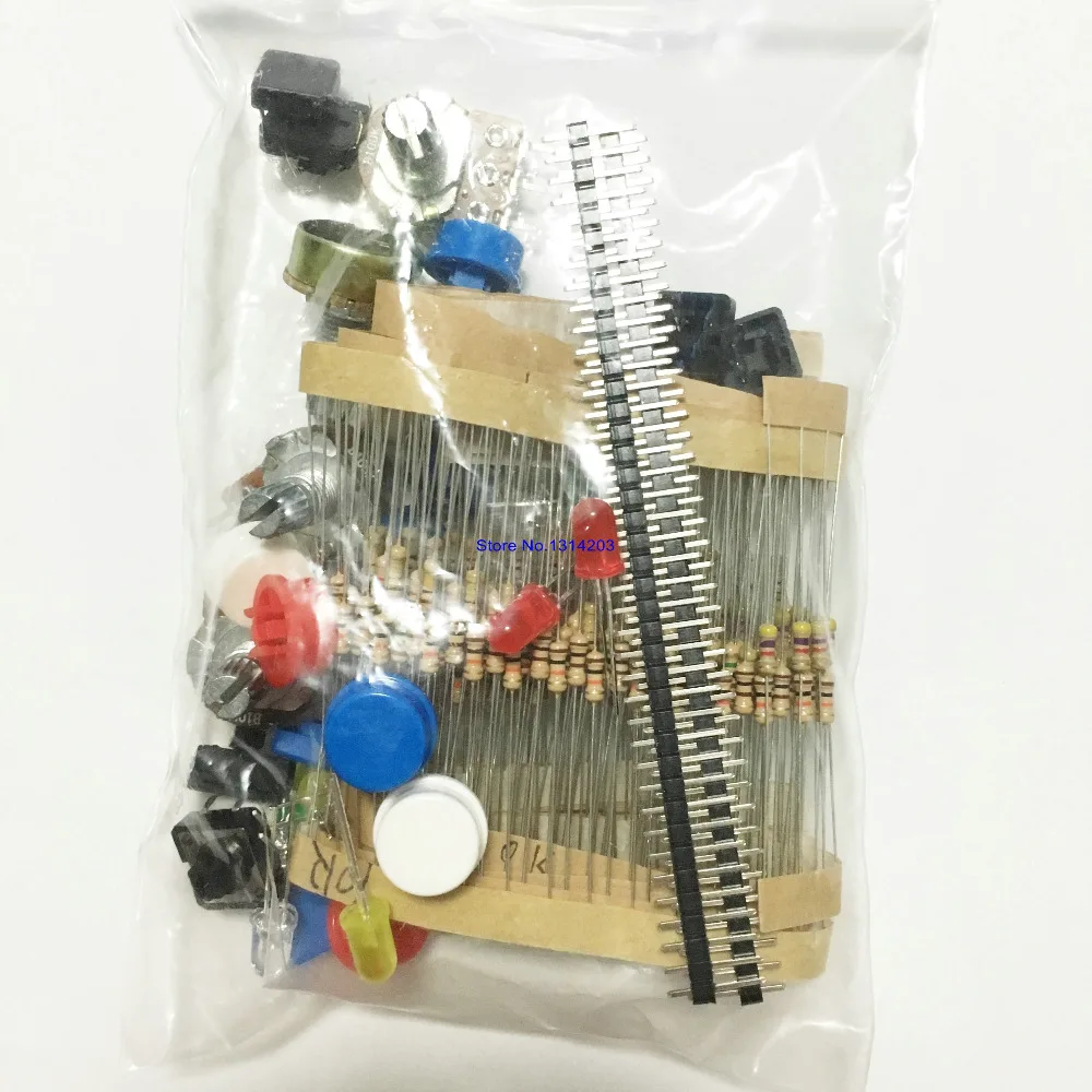 Высококачественный пакет электронных частей набор компонентных резисторов