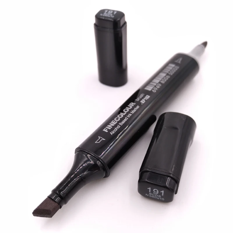 Finecolour ef102 Кисточки маркеры на спиртовой основе эскиз Краски маркером Книги по