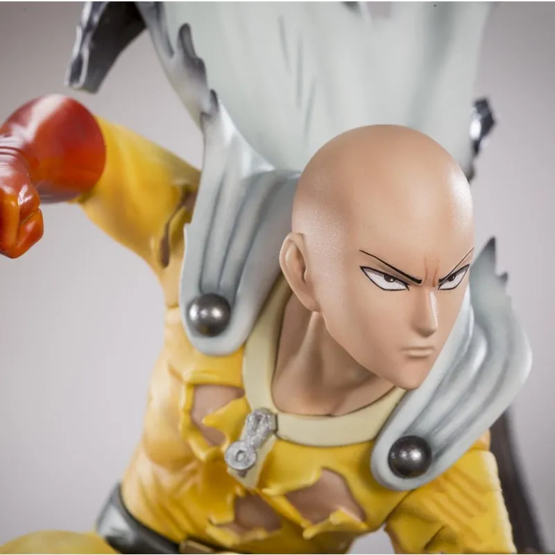 9 23 дюймов японского аниме ONE PUNCH MAN Tsume Saitama ПВХ фигурку Модель Коллекционная