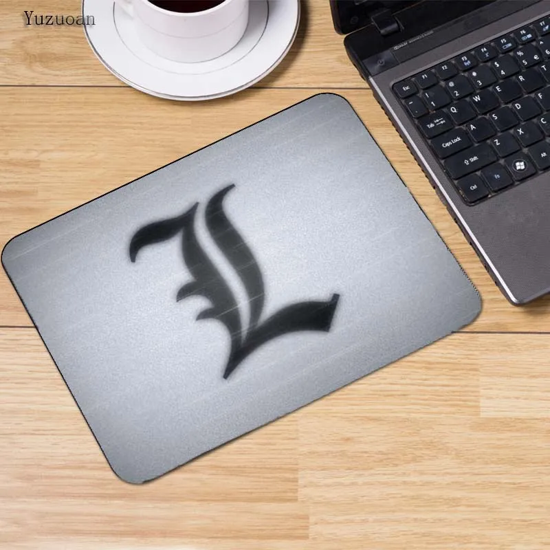 Yuzuoan Death Note популярный аниме игровой прямоугольный Силиконовый прочный коврик