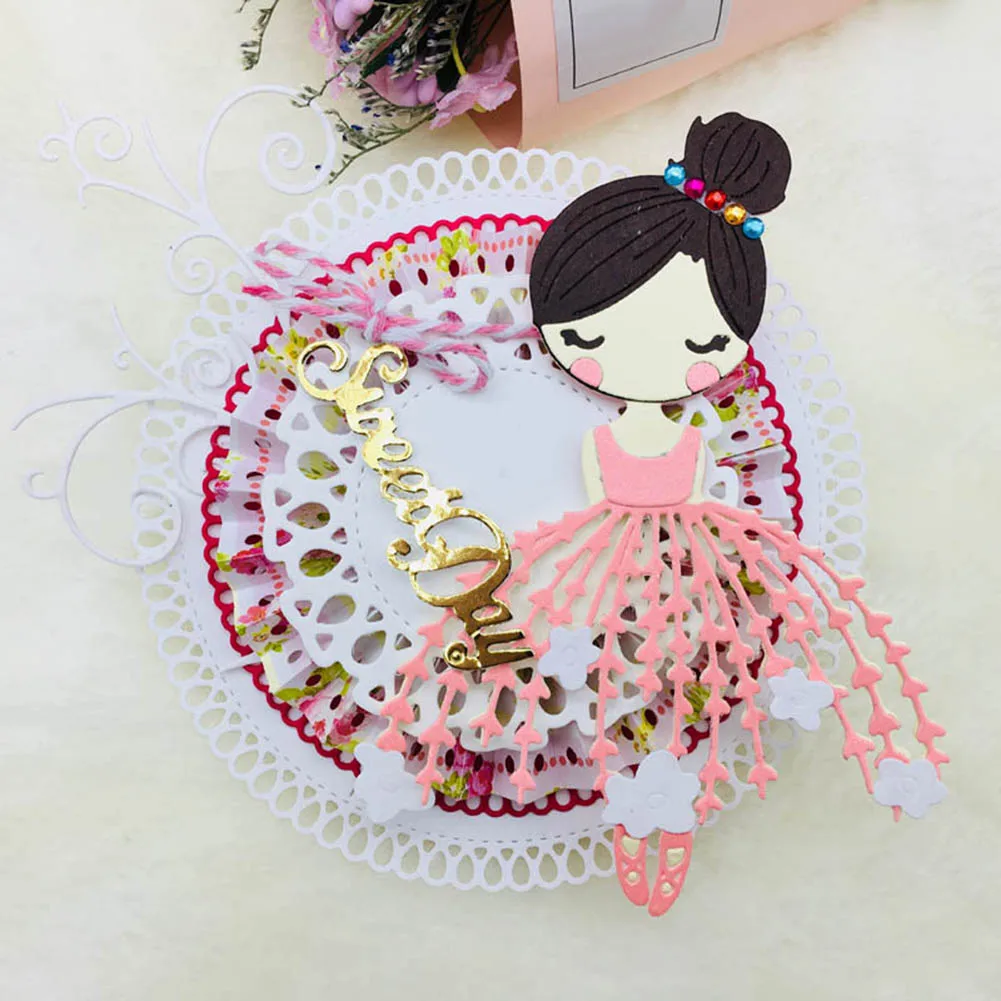 1 Набор режущие штампы из углеродистой стали для Танцующей Балерины сделай сам