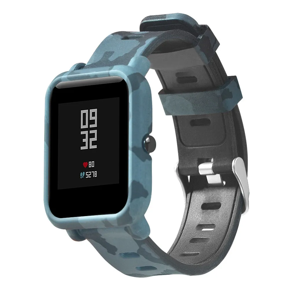 Силиконовый ремешок для наручных часов для Xiaomi Huami Amazfit Bip Youth/LITE, смарт-браслет, ремешок для наручных часов, аксессуары для часов
