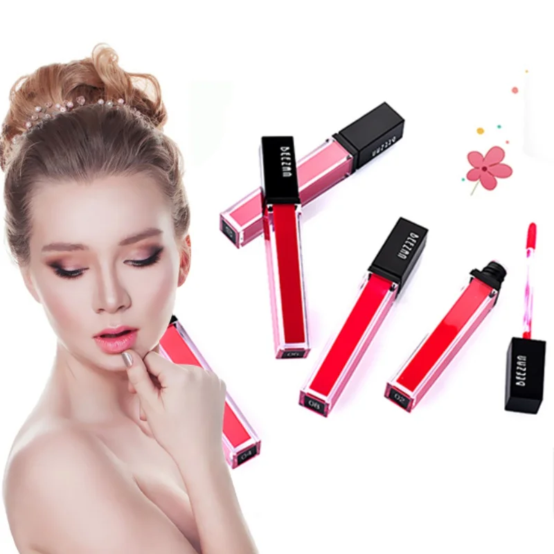 8 цветов оттенок жидкие Губная помада матовая Блеск для губ красный Velvet long lasting