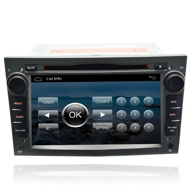 Автомобильный DVD плеер с HD емкостным экраном радио навигация DVR стерео система