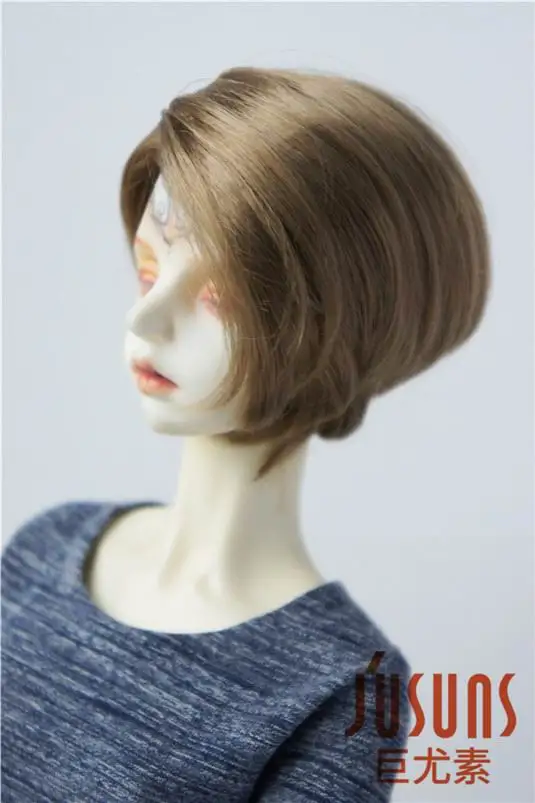 JD342 1/3 Новое поступление популярный короткий срез синтетический мохер BJD кукольные парики 8-9 дюймов Высокое качество кукольные волосы куклы аксессуары