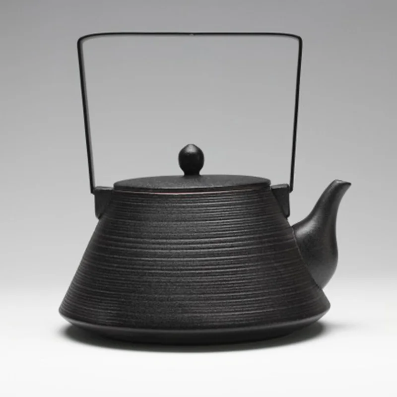 Goofanser A Fine Ceramic Pot With High Temperature And Boiling Tea Mushroom Is Red/Black | Дом и сад