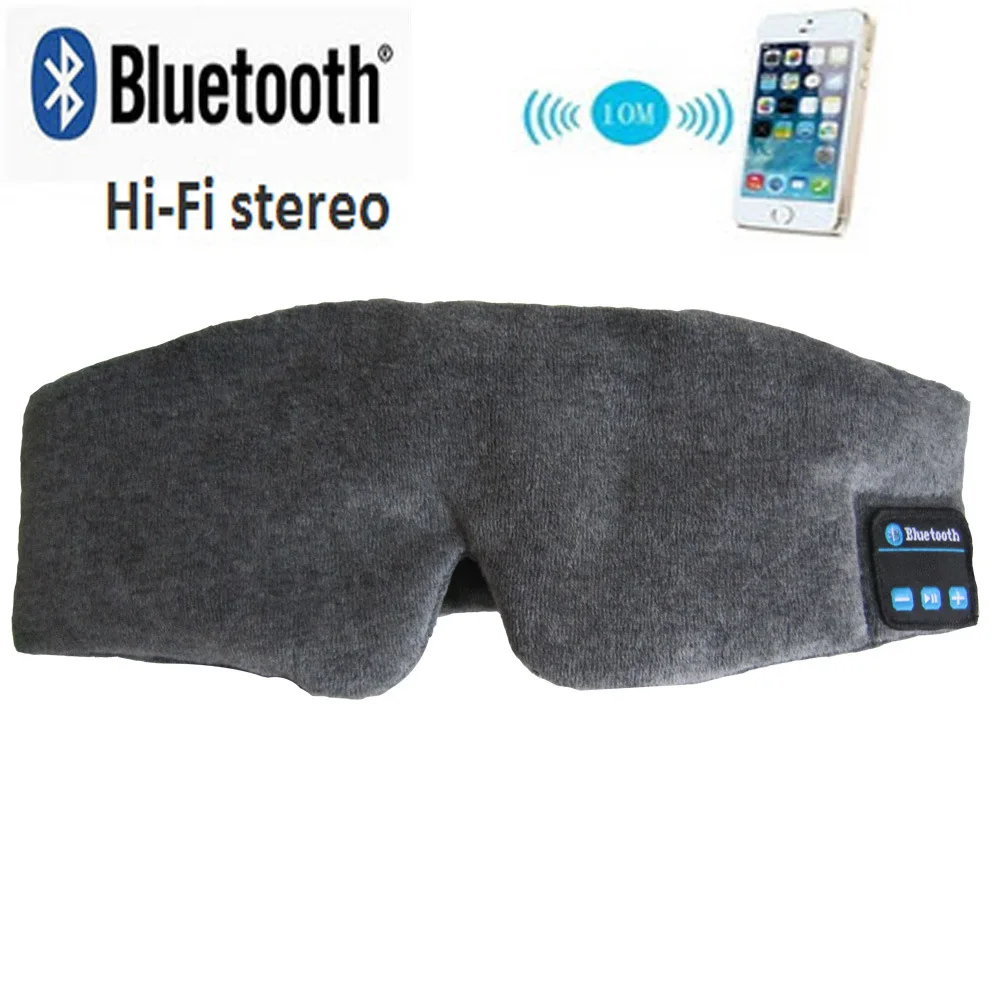 Беспроводная Bluetooth музыкальная маска для глаз с стерео динамиком наушники