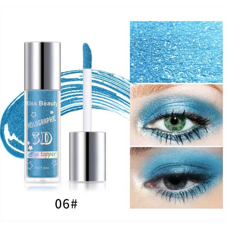 Один Цвет блеск для век жидкий Пигмент Тени ручка маркер макияж| |