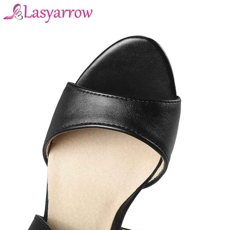 Lasyarrow/Женская обувь Соблазнительные летние сандалии с открытым носком римские