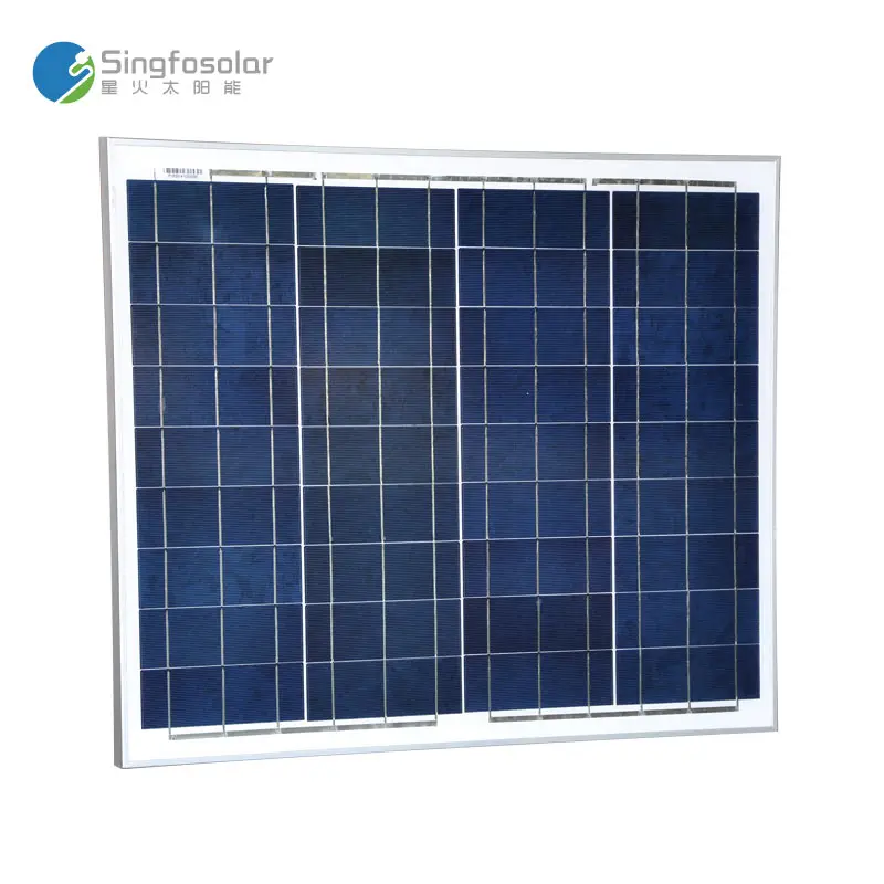 2 шт./лот Солнечная фотоэлектрическая 12 В 50 Вт солнечная батарея зарядное