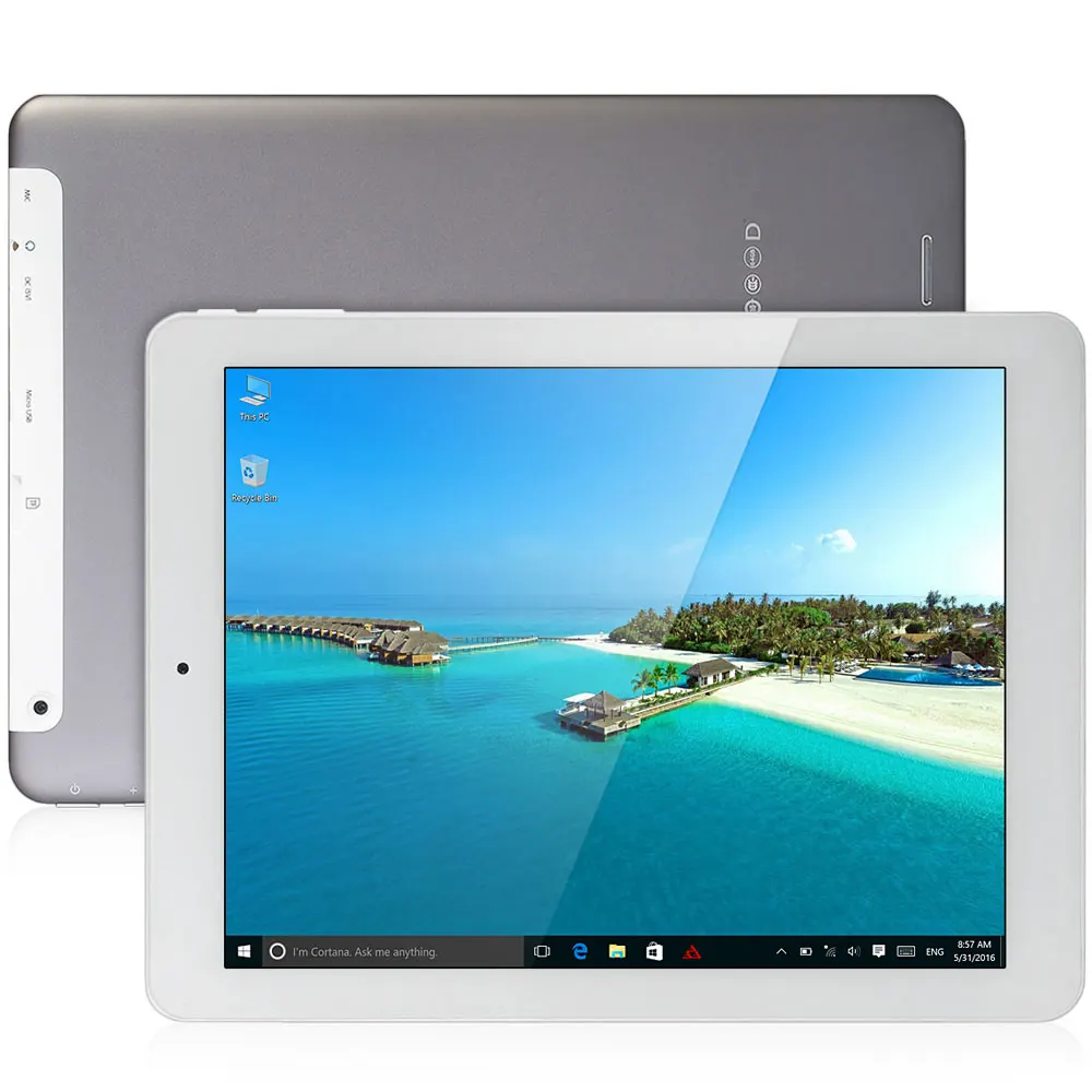 Teclast X98 Plus II 2 в 1 Tablet PC 9 7 ''Windows 10 + Android 5 Intel Cherry Trail X5 z8350 4 ГБ 64 2.0MP камеры 7800mA OTG |