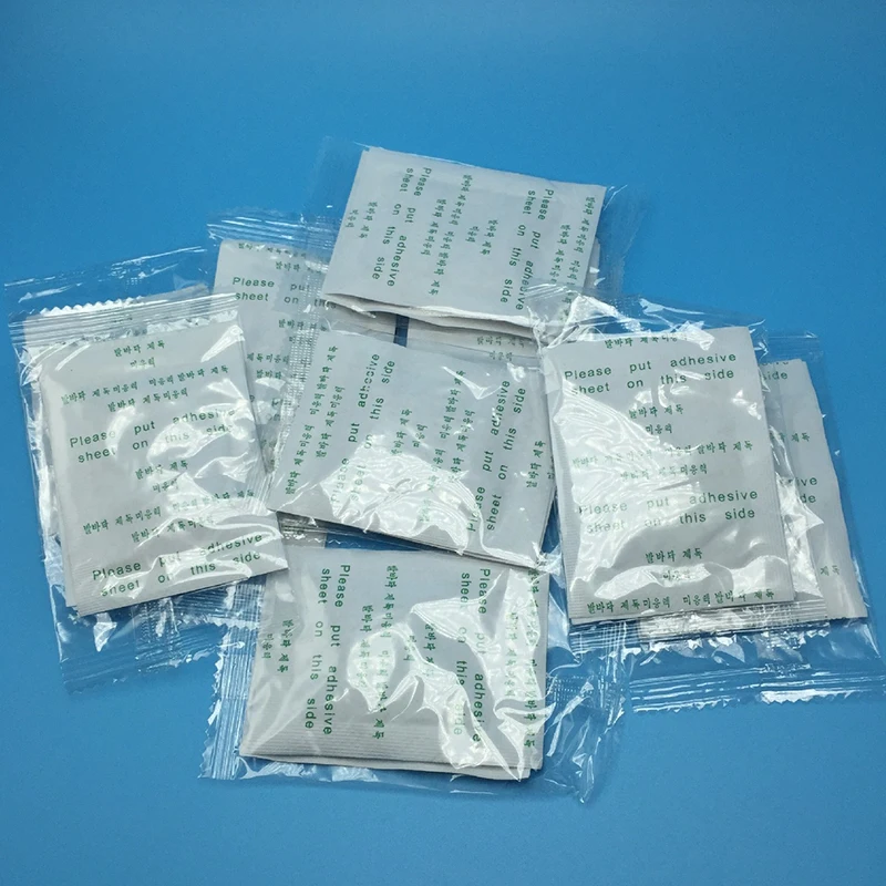 Очищающие подушечки для ног/Патчи ног Kinoki Detox с розничной коробкой и клеем