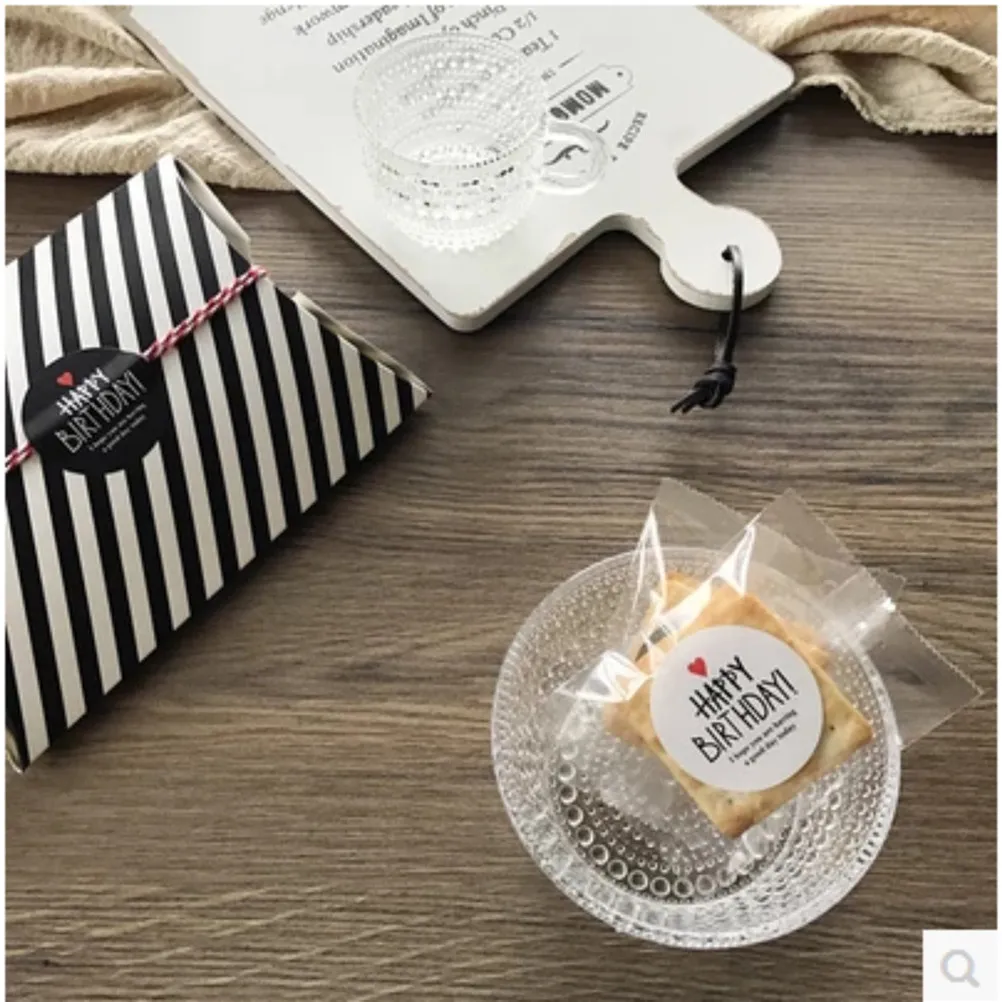 Забавные черно белые наклейки сделай сам на день рождения 10