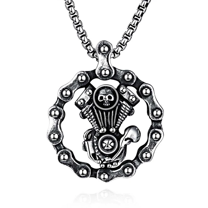 Тигр Тотем Бесплатная доставка Винтаж ювелирные изделия в стиле панк череп куклы