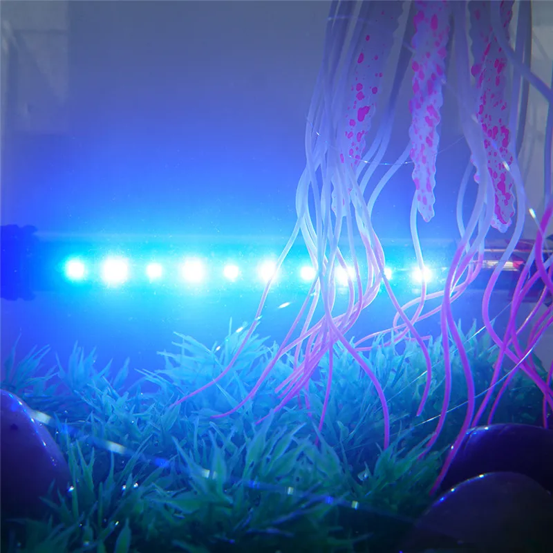 220 В аквариум 2835 LED свет аквариума водное растение растет свет ПОГРУЖНОЙ водонепроницаемый светодиодные панели полосы лампа 18 Вт, 30 Вт, 40 см