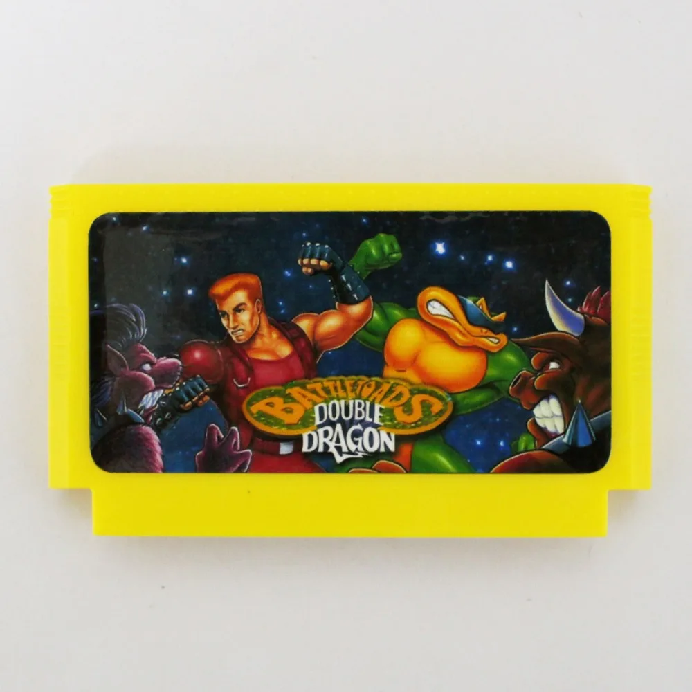 Фото Battletoads и двойной Gragon 60 Pin карточная игра для 8 бит Subor игровой плеер|60 pin game card|bit