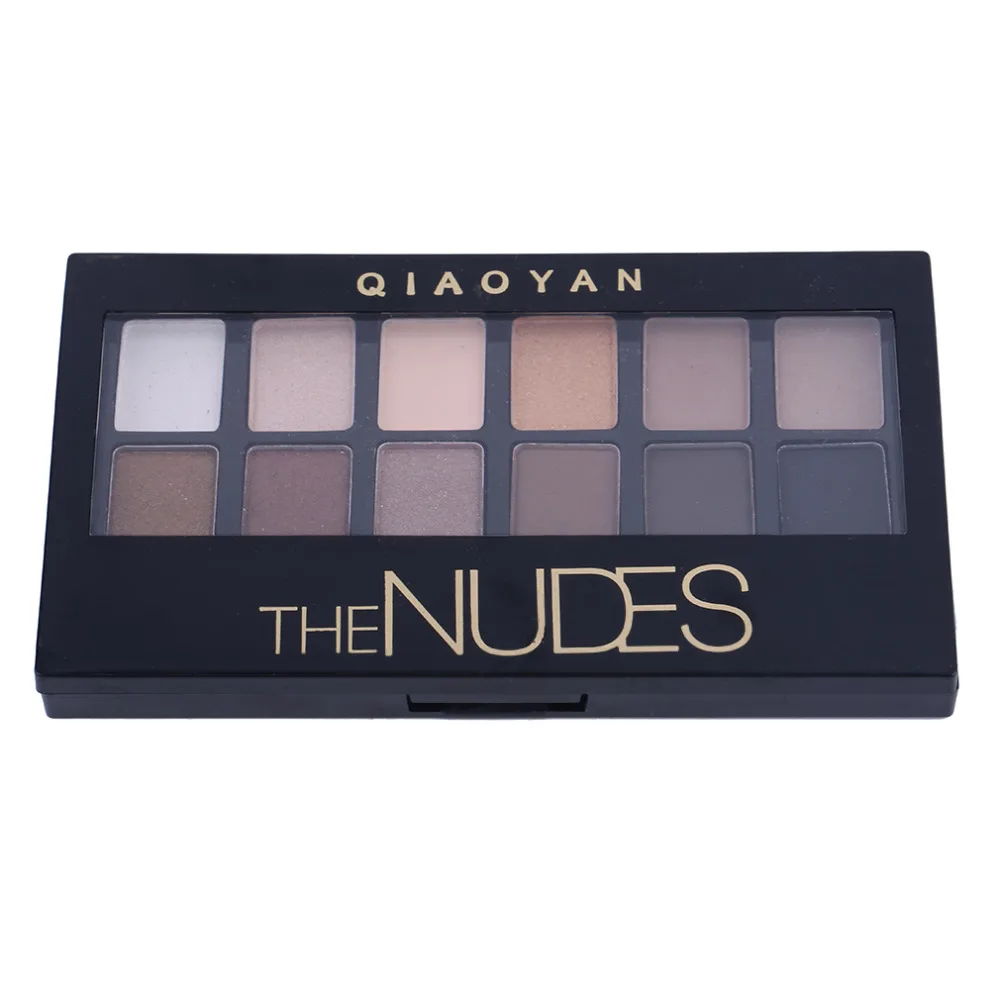 Матовые тени для век 12 цветов палитра теней подвеска глаз косметика красоты