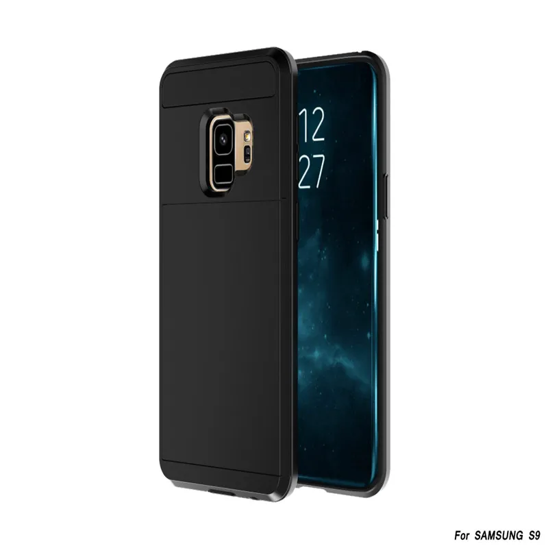 Чехол для Samsung Galaxy J6 2018 гибридный защитный чехол S6 S7 Edge S8 S9 Plus J3 J5 J7 A3 A5 2017 кредитных